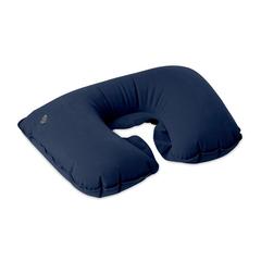 Vue Oreiller gonflable et étui - Travelconfort de couleur bleu| Krokrodeal