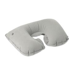 Vue Oreiller gonflable et étui - Travelconfort de couleur gris| Krokrodeal