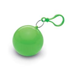 Vue Poncho dans un emballage rond - Nimbus de couleur vert| Krokrodeal
