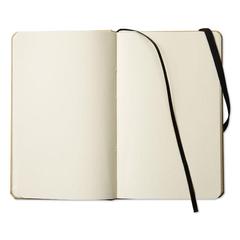 Vue Calepin en papier recyclé - Evernote de couleur noir| Krokrodeal