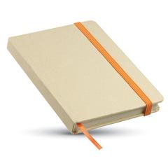 Vue Calepin en papier recyclé - Evernote de couleur orange| Krokrodeal