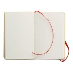 Vue Calepin en papier recyclé - Evernote de couleur rouge| Krokrodeal