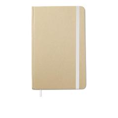 Vue Calepin en papier recyclé - Evernote de couleur blanc| Krokrodeal