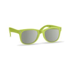 Vue Lunettes de soleil protect UV - America de couleur vert| Krokrodeal