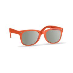 Vue Lunettes de soleil protect UV - America de couleur orange| Krokrodeal