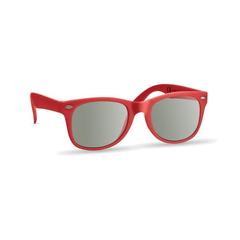 Vue Lunettes de soleil protect UV - America de couleur rouge| Krokrodeal