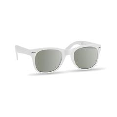 Vue Lunettes de soleil protect UV - America de couleur blanc| Krokrodeal