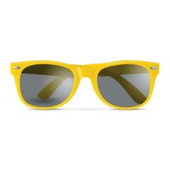 Vue Lunettes de soleil protect UV - America de couleur jaune| Krokrodeal