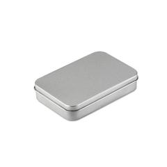Vue Cartes à jouer boîte étain - Amigo de couleur gris| Krokrodeal