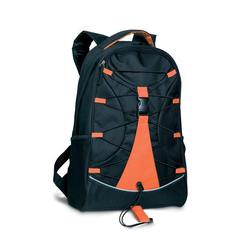 Vue Sac à dos aventure - Monte lema de couleur orange| Krokrodeal