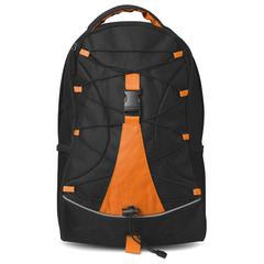 Vue Sac à dos aventure - Monte lema de couleur orange| Krokrodeal