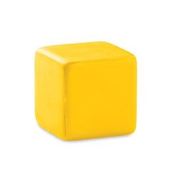 Vue Carré antistress - Squarax de couleur jaune| Krokrodeal
