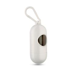 Vue Coffret pour chien - Tedy de couleur blanc| Krokrodeal