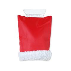 Vue Grattoir à glace avec gant - Warmix de couleur rouge| Krokrodeal