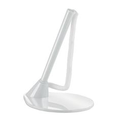 Vue Stylo à bille avec support - Standup de couleur blanc| Krokrodeal