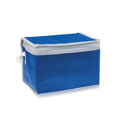Vue Sac iso pour 6 cannettes - Promocool de couleur bleu| Krokrodeal