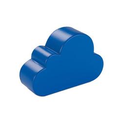Vue Anti-stress en forme de nuage - Cloudy de couleur bleu| Krokrodeal