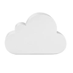 Vue Anti-stress en forme de nuage - Cloudy de couleur blanc| Krokrodeal