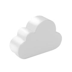 Vue Anti-stress en forme de nuage - Cloudy de couleur blanc| Krokrodeal