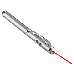 Vue Stylet pointeur laser - Triolux de couleur gris| Krokrodeal