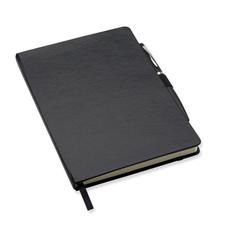 Vue Carnet A5 et stylo - Notaplus de couleur noir| Krokrodeal