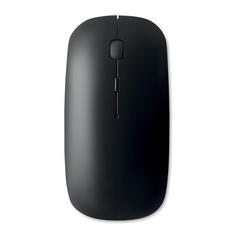 Vue Souris sans fil - Curvy de couleur noir| Krokrodeal