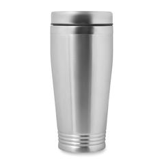 Vue Bouteille à double paroi 400ml - Rodeodrive de couleur gris| Krokrodeal