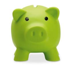Vue Tirelire - Softco de couleur vert| Krokrodeal