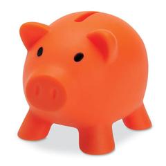 Vue Tirelire - Softco de couleur orange| Krokrodeal