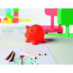 Vue Tirelire - Softco de couleur orange| Krokrodeal