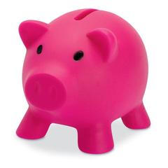 Vue Tirelire - Softco de couleur rose| Krokrodeal