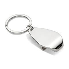 Vue Porte-clés décapsuleur - Handy de couleur gris| Krokrodeal