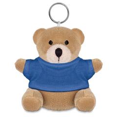 Vue Porte-clés ourson - Nil de couleur bleu| Krokrodeal