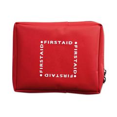 Vue Trousse de secours - Karla de couleur rouge| Krokrodeal
