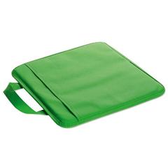 Vue Coussin en non-tissé - Enjow de couleur vert| Krokrodeal
