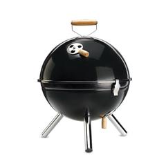 Vue Barbecue démontable - Knocking de couleur noir| Krokrodeal