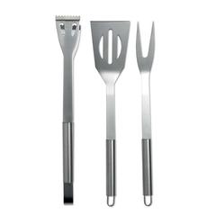 Vue Ustensiles barbecue - Shakes de couleur noir| Krokrodeal