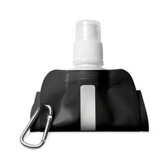 Vue Gourde pliable - Gates de couleur noir| Krokrodeal