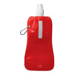 Vue Gourde pliable - Gates de couleur rouge| Krokrodeal
