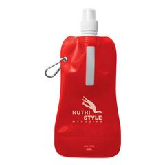 Vue Gourde pliable - Gates de couleur rouge| Krokrodeal