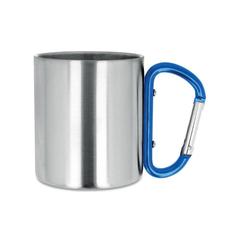 Vue Mug double paroi - Trumbo de couleur bleu| Krokrodeal