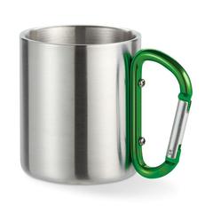 Vue Mug double paroi - Trumbo de couleur vert| Krokrodeal