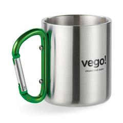 Vue Mug double paroi - Trumbo de couleur vert| Krokrodeal