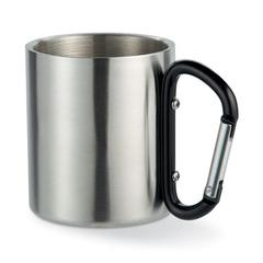 Vue Mug double paroi - Trumbo de couleur noir| Krokrodeal