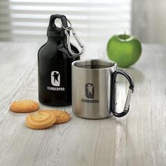 Vue Mug double paroi - Trumbo de couleur noir| Krokrodeal