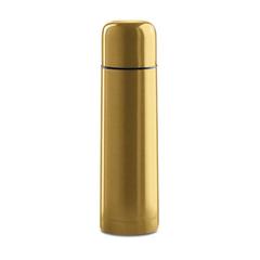 Vue Bouteille double paroi 500ml - Chan de couleur jaune| Krokrodeal