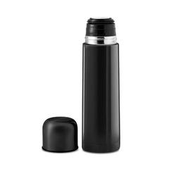 Vue Bouteille double paroi 500ml - Chan de couleur noir| Krokrodeal