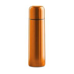 Vue Bouteille double paroi 500ml - Chan de couleur orange| Krokrodeal