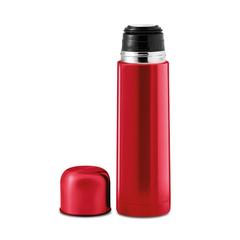 Vue Bouteille double paroi 500ml - Chan de couleur rouge| Krokrodeal