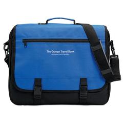 Vue Porte-documents - Flapa de couleur bleu| Krokrodeal